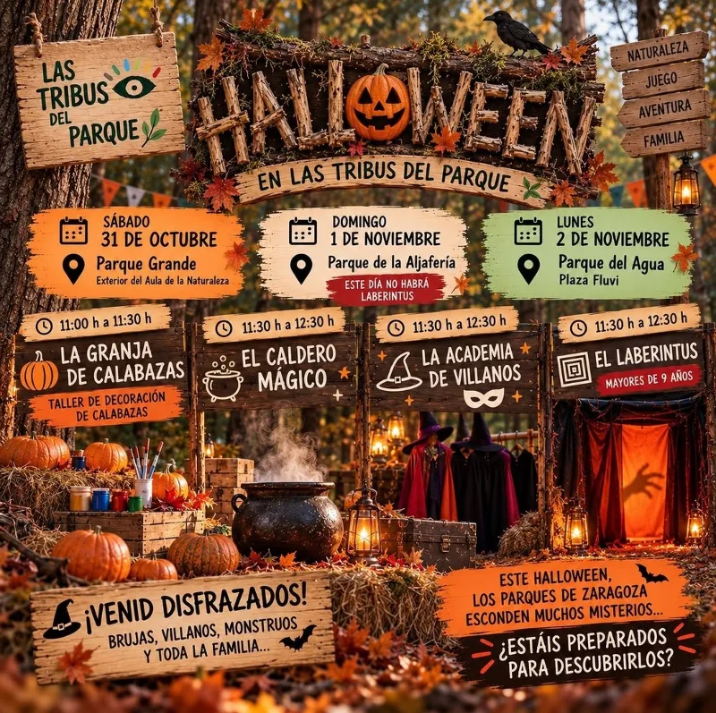 Halloween en Las Tribus del Parque