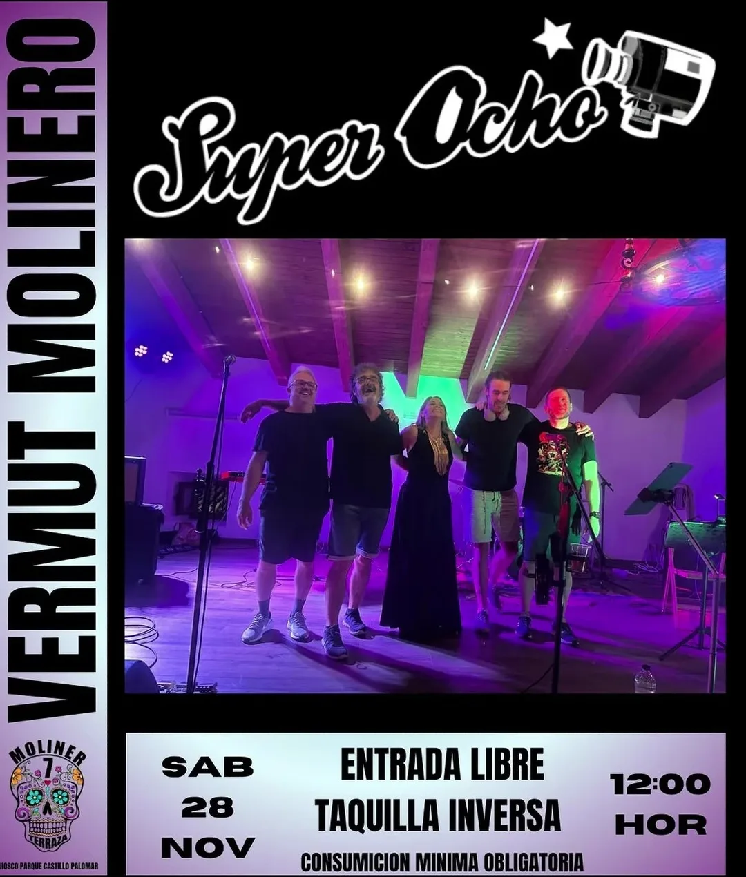 Super Ocho en el Vermut Molinero