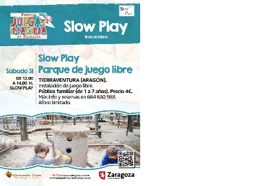 Juega E Imagina 2026: Slowplay-- Parque de Juego Libre. Tierraventura (Aragón)