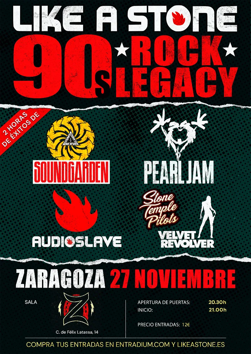 Like a Stone: 90s Rock Legacy