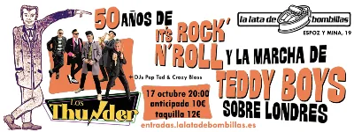Los Thunder. 50 años de la marcha de los teddy boys sobre Londres.