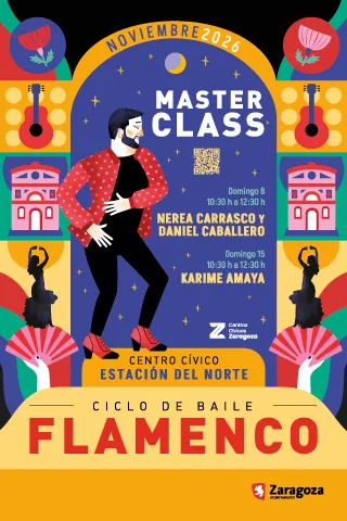 Masterclass de Baile. Nerea Carrasco y Daniel Caballero. Ciclo de Baile Flamenco Estación del Norte 2026