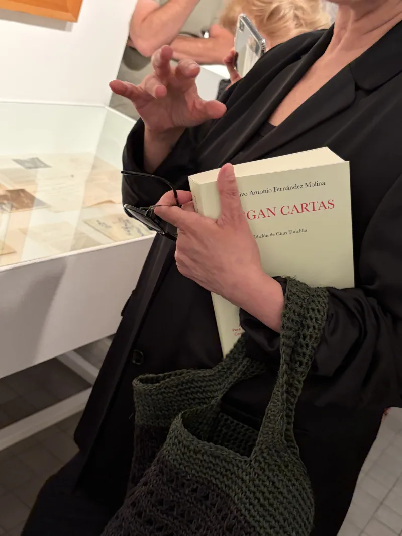 Presentación del libro “Llegan cartas. Archivo Antonio Fernández Molina” de Chus Tudelilla