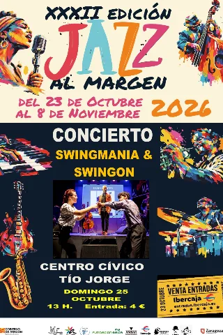 32º Festival Jazz al Margen. Concierto Swingmania & Swingon