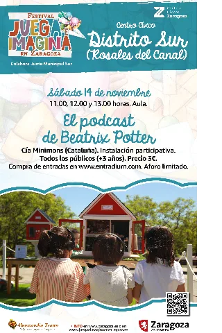 Juega E Imagina: El podcast de Beatrix Potter. Cía Minimons (Cataluña)