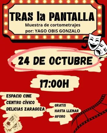 Tras la pantalla: muestra de cortometrajes