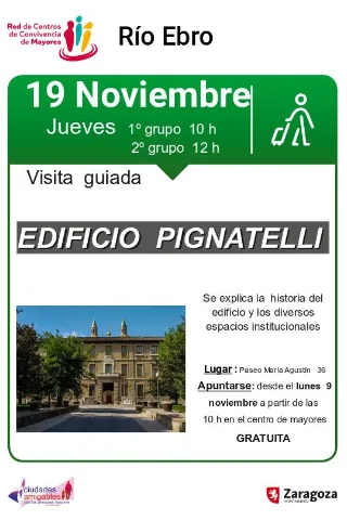 Visita guiada al Edificio Pignatelli