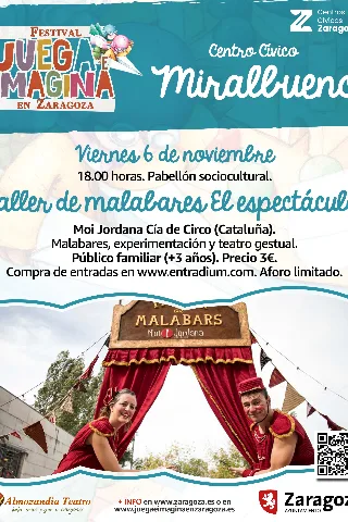 Taller de Malabares. Moi Jordana. Cía de Circo