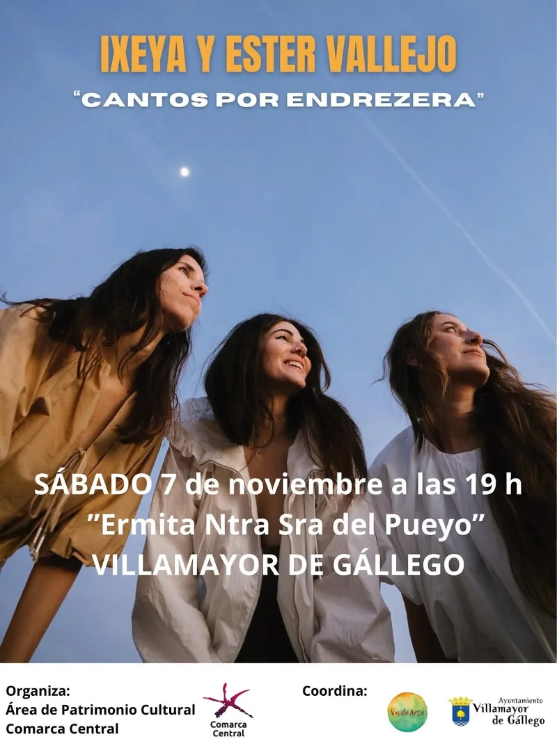 Cantos por endrezera, con Ixeya y Ester Vallejo
