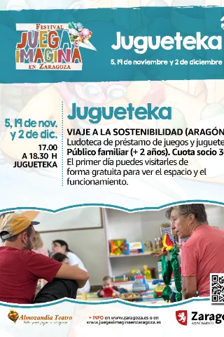 Jugueteka. Viaje a la sostenibilidad. (Aragón)