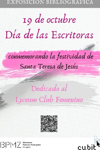 Exposición bibliográfica con motivo del Día de las Escritoras