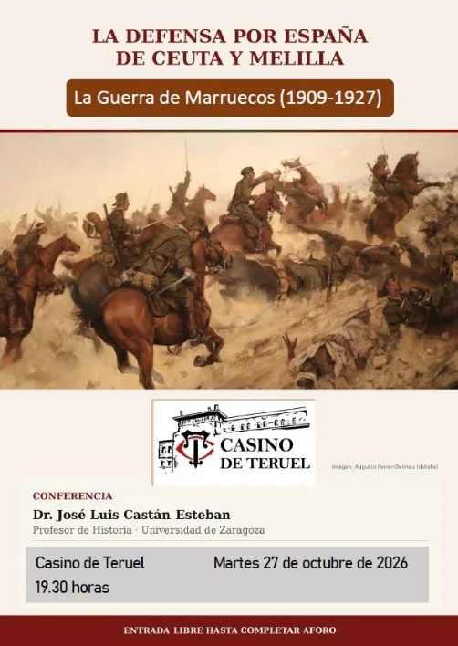 Conferencia «La defensa por España de Ceuta y Melilla»