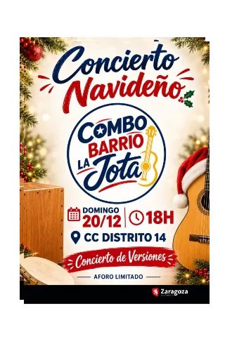 Concierto Navideño. Combo Barrio la Jota