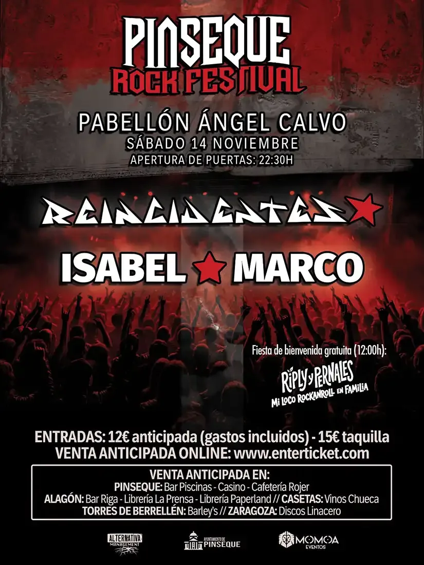 Cartel de Pinseque Rock Festival