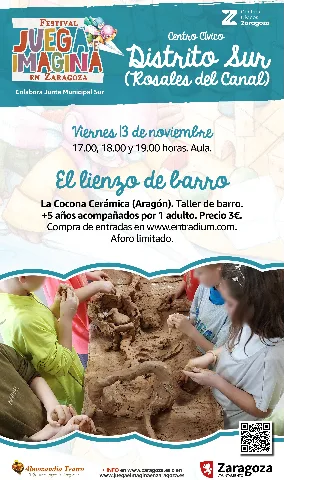 Juega E Imagina: El lienzo de barro. La Cocona Cerámica (Aragón)