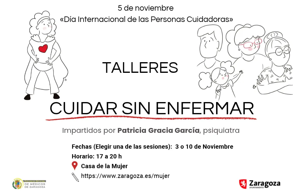 Talleres: "Cuidar sin enfermar"