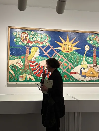 Visita con la comisaria Chus Tudelilla a la exposición Gabinete. Archivo Antonio Fernández Molina 19:00h
