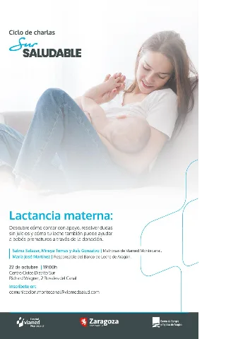 Sur Saludable. Charla: Lactancia materna