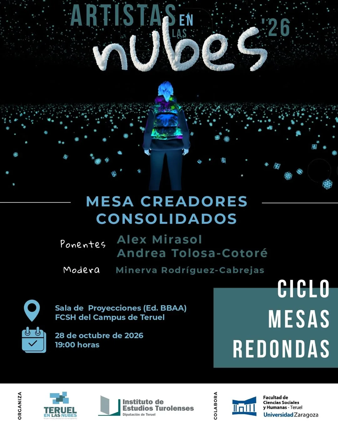Artistas en las nubes '26: mesa de creadores consolidados