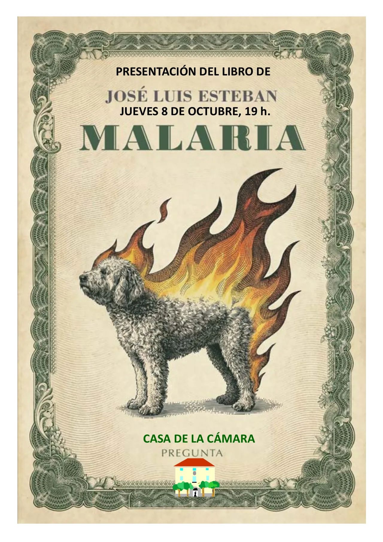 Presentación del libro «Malaria», de José Luis Esteban