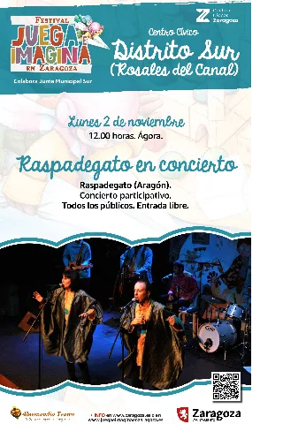 Juega E Imagina: Raspa de Gato en concierto. Raspa de Gato (Aragón)