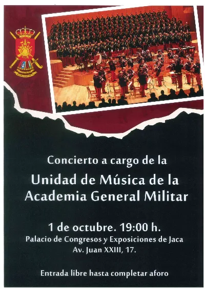 Concierto de la Unidad de Música de la Academia General Militar