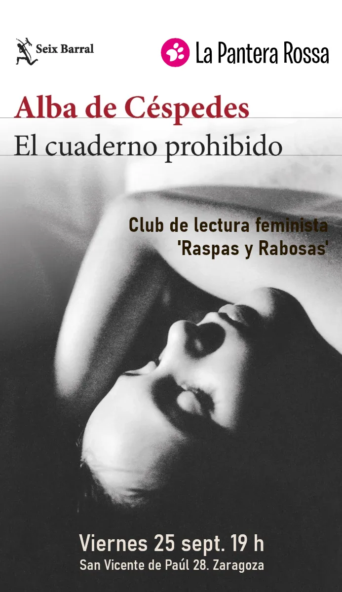 Club de Lectura Feminista Raspas y Rabosas con 'El cuaderno prohibido' de Alba de Céspedes
