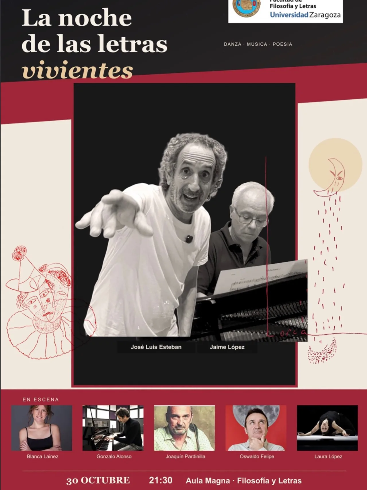 La noche de las letras vivientes