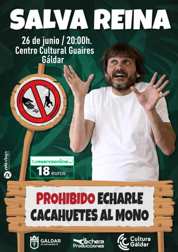Prohibido echarle cacahuetes al mono