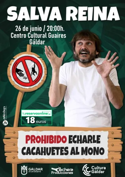 Prohibido echarle cacahuetes al mono