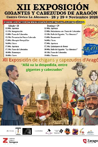 XII Exposición: Gigantes y Cabezudos de Aragón