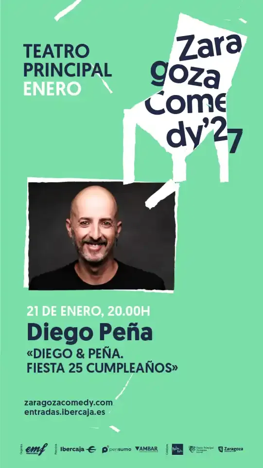 Zaragoza comedy 2027- Diego Peña