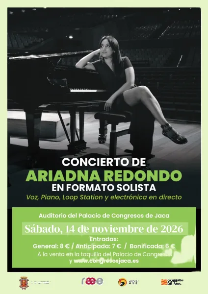 Concierto «Ariadna Redondo en Formato Solista»