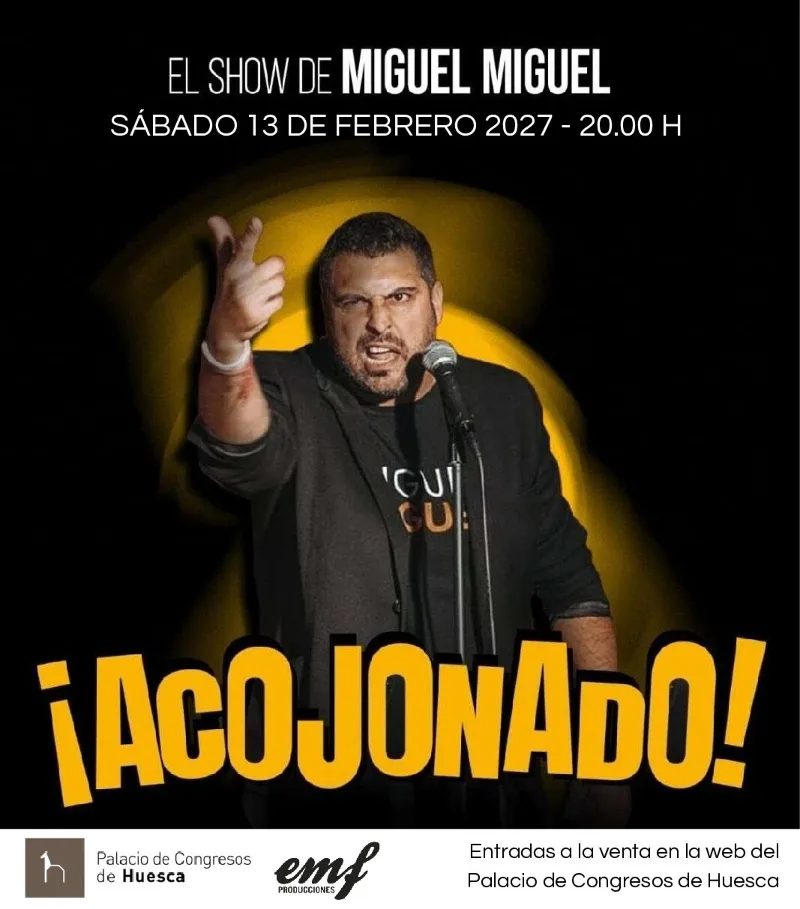 MIGUEL MIGUEL: «¡ACOJONADO!»