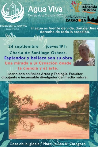 Charla de Santiago Osácar: Por el cuidado del agua