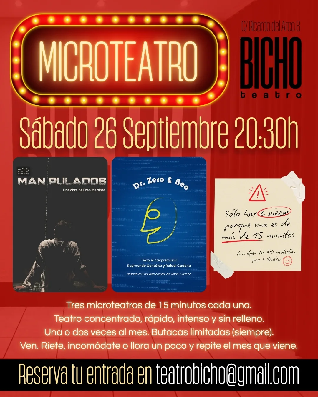 Microteatro Bicho