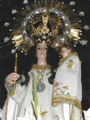 Entrega de la «Patata peñista»