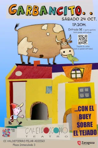 Garbancito... Con el buey sobre el tejado