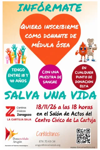 Charla Donar médula es donar Vida