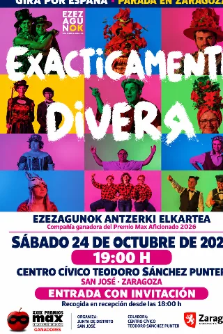 Exacticamente diversa. Premio Max Aficionado 2026