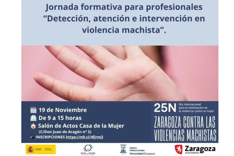 Jornada formativa: "Detección, atención e intervención en violencia machista"