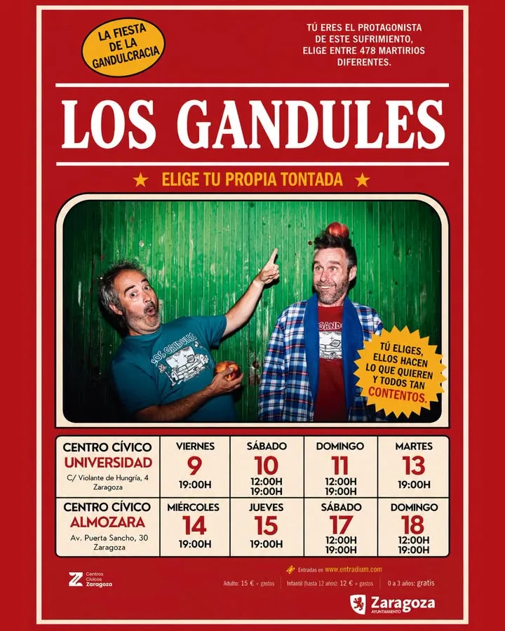 Los Gandules: Elige tu propia tontada