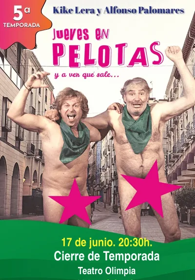 Jueves en pelotas. Cierre 5 temporada
