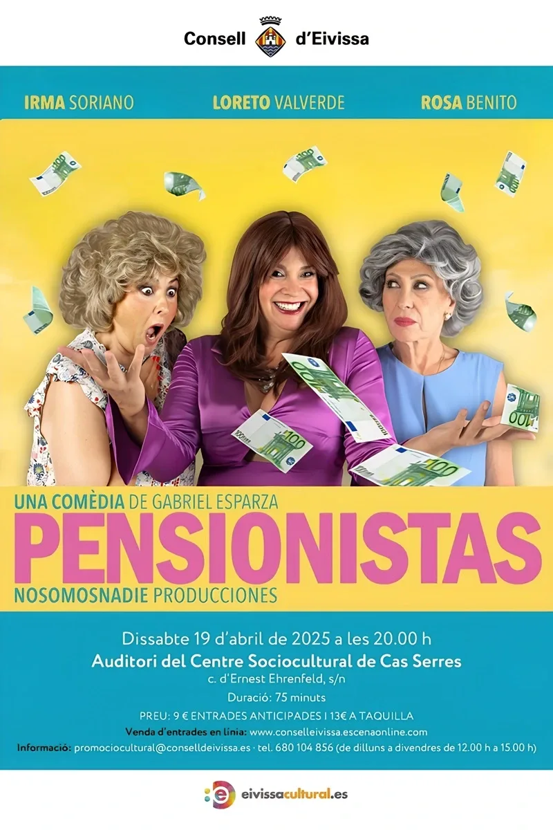 Pensionistas, la comedia