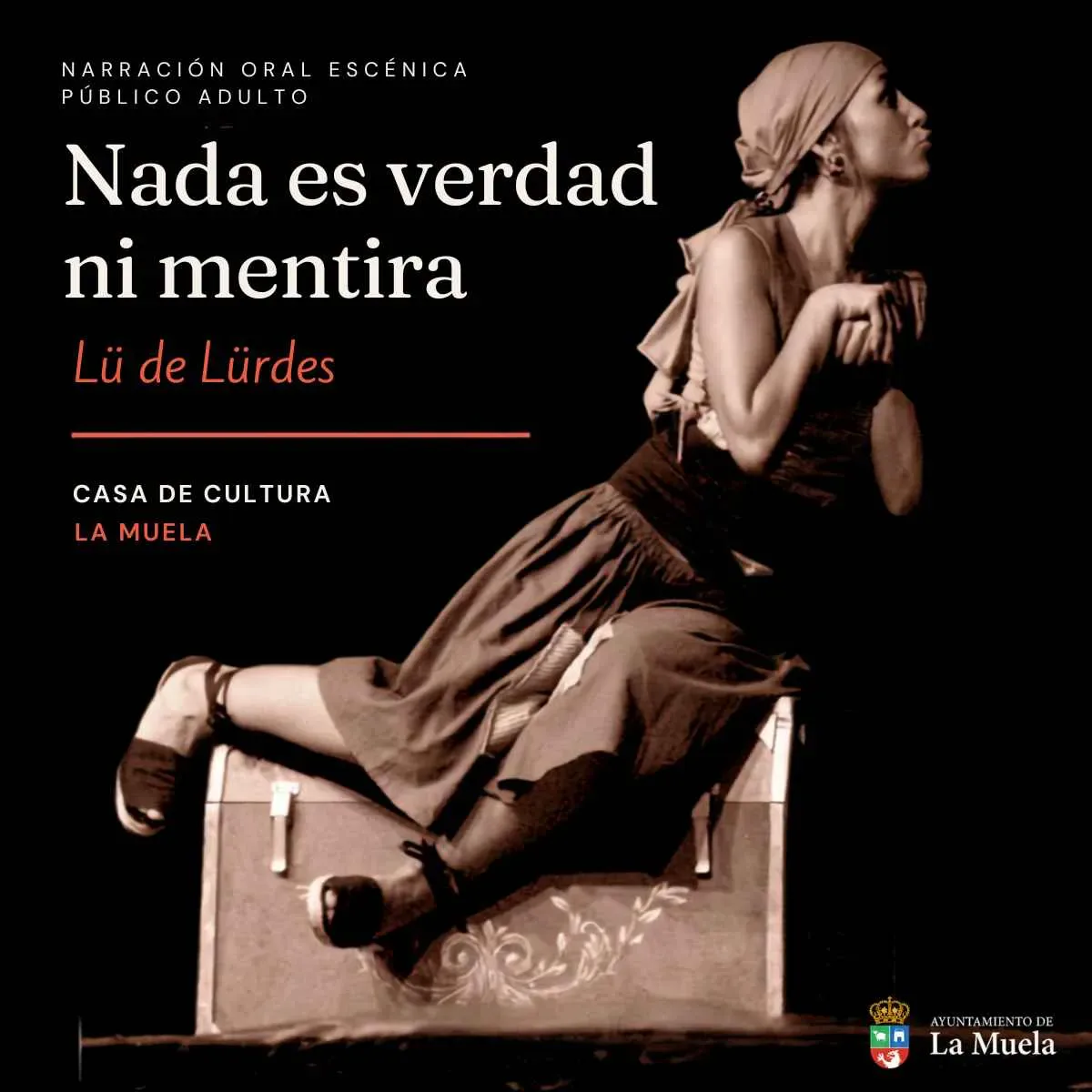 Espectáculo de narración oral «Nada es verdad ni mentira»