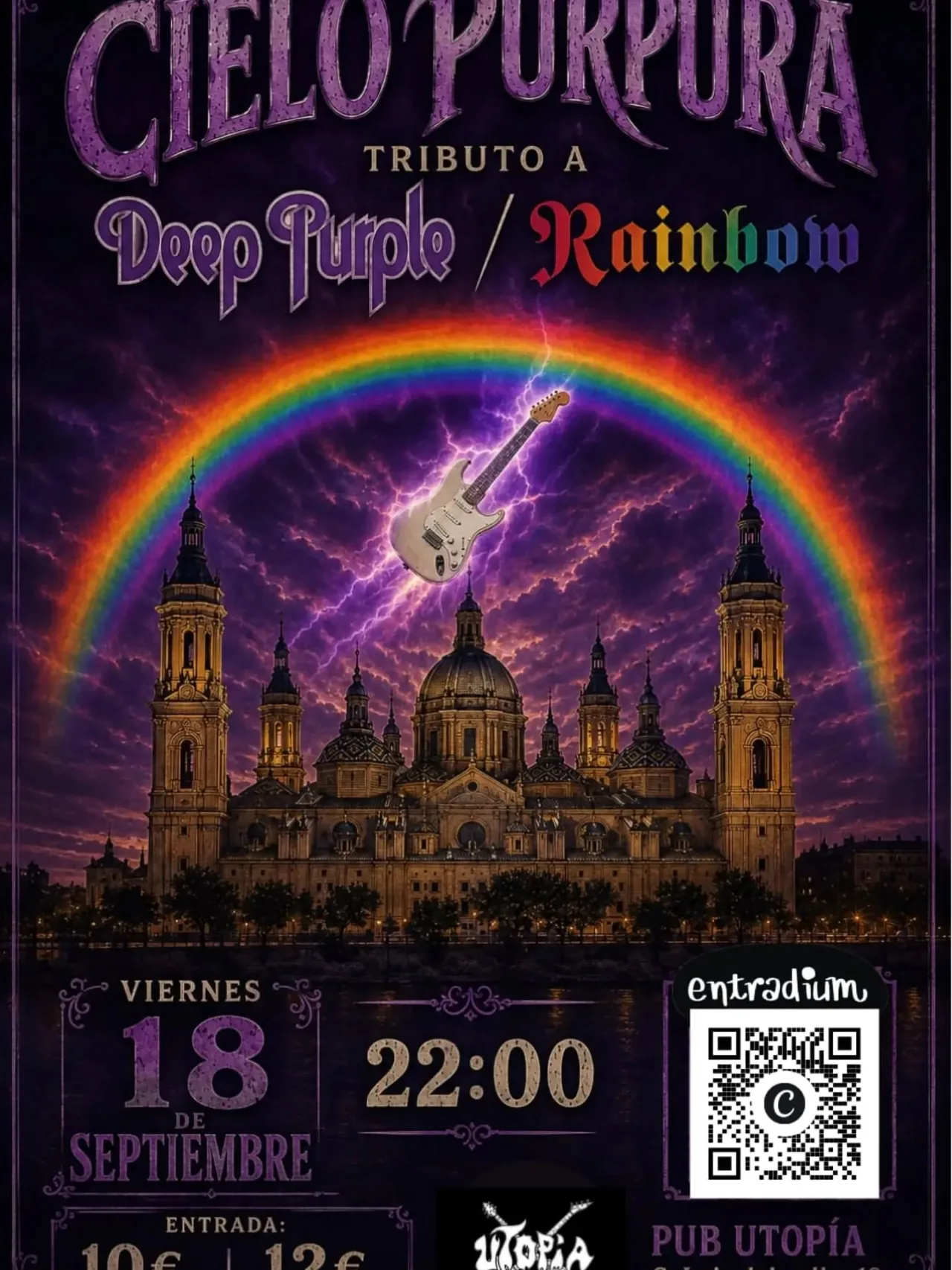CIELO PÚRPURA - TRIBUTO A DEEP PURPLE & RAINBOW