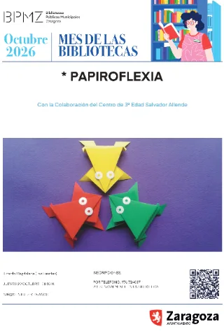 Taller de papiroflexia en colaboración con el Centro de Convivencia de Mayores Salvador Allende