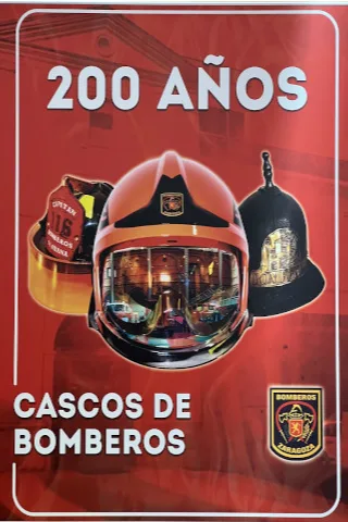 200 años, cascos de bomberos