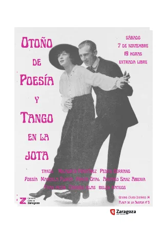 Otoño de Poesía y Tango en la Jota