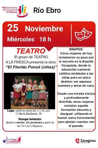 Actuación de Teatro " El Florido Pensil ( niñas )"